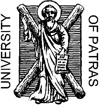 University of Patras logo.
